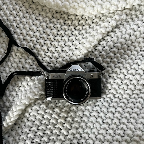 Camera bag with camera